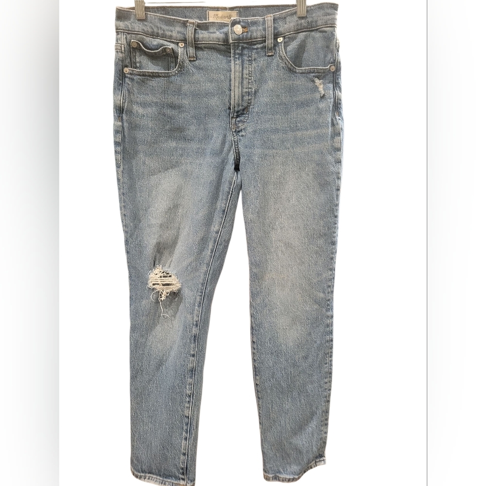 Madewell Light Blue Straight Leg Jeans